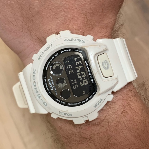 G Shock Accessories Casio Gshock Dw690nb7 Watch White Poshmark